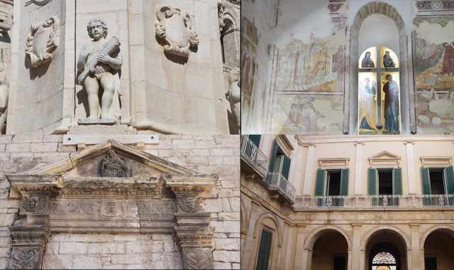 Bassorilievi, antichi conventi, case-torri e templi sconsacrati: il viaggio nella Bitonto "inedita"